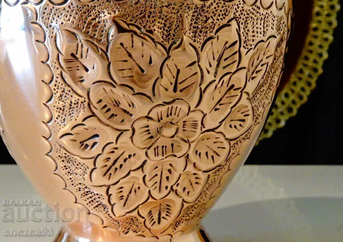 Antique copper vase Isfahan, Isfahan. - 6 Antique copper vase Isfahan, Isfahan. - 6