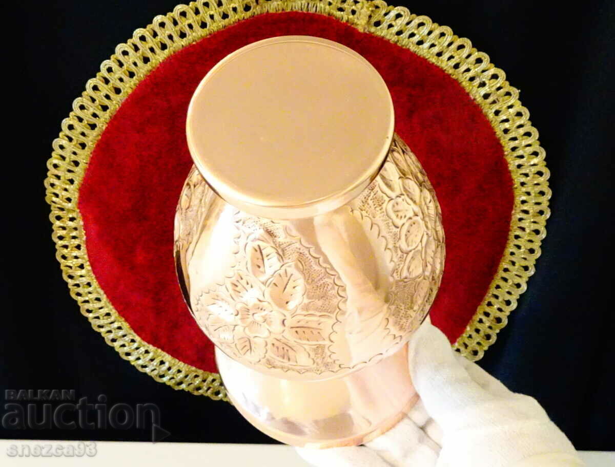 Antique copper vase Isfahan, Isfahan. - 7 Antique copper vase Isfahan, Isfahan. - 7