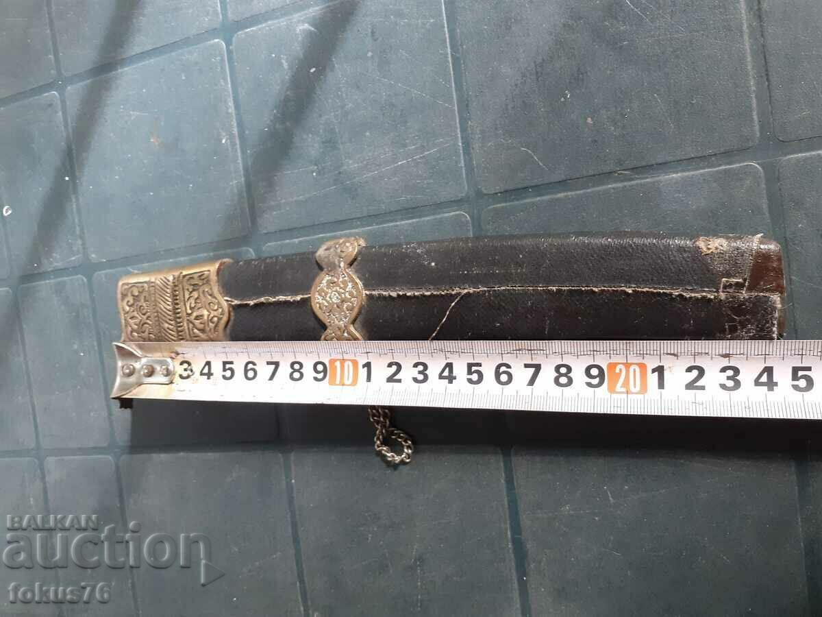 Old Ottoman kaniya with massive elements of bronze and tugra - 6 Old Ottoman kaniya with massive elements of bronze and tugra - 6