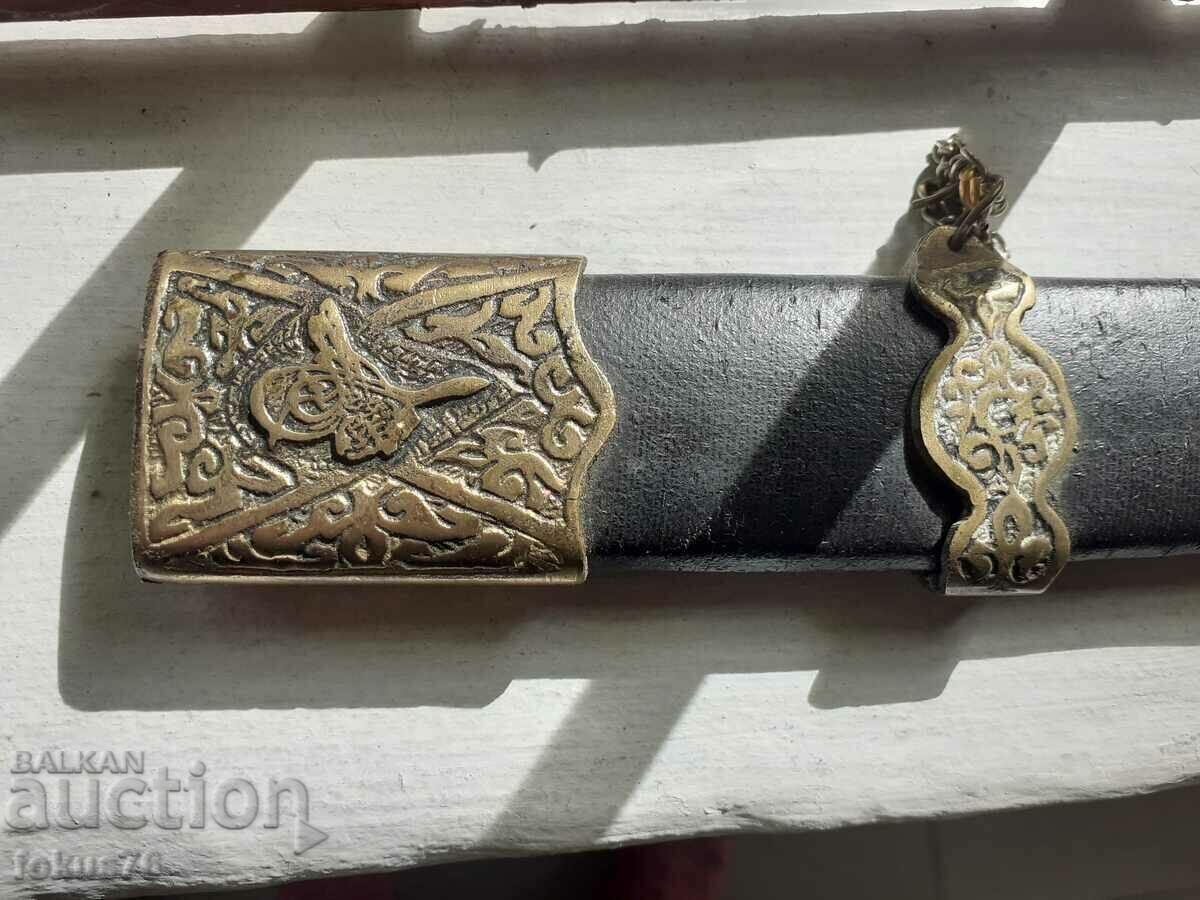 Old Ottoman kaniya with massive elements of bronze and tugra - 7 Old Ottoman kaniya with massive elements of bronze and tugra - 7