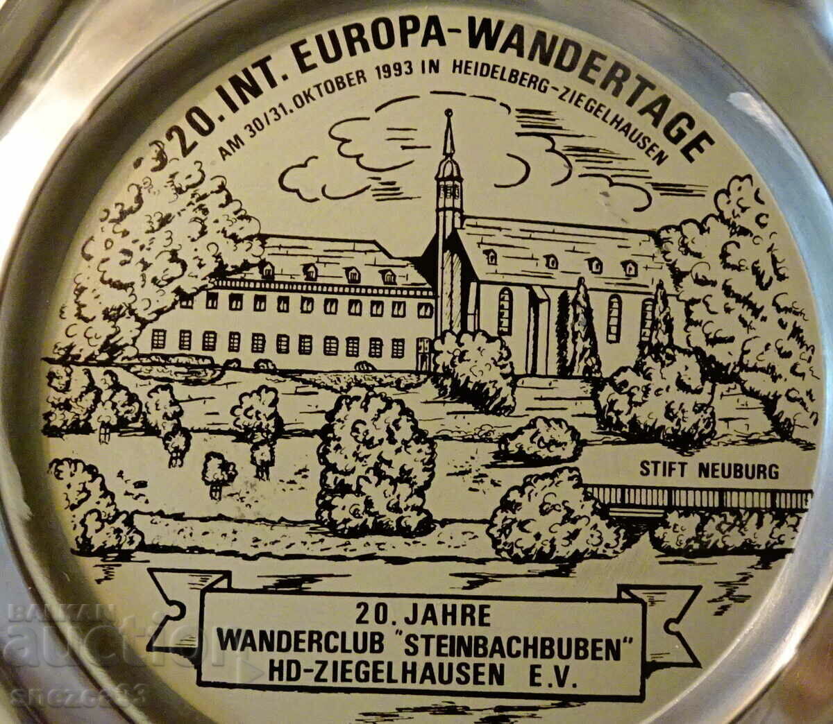 Tin plate, tin panel 16 cm., painting with price 15.00 BGN | € 7.67 Tin plate, tin panel 16 cm., painting with price 15.00 BGN | € 7.67