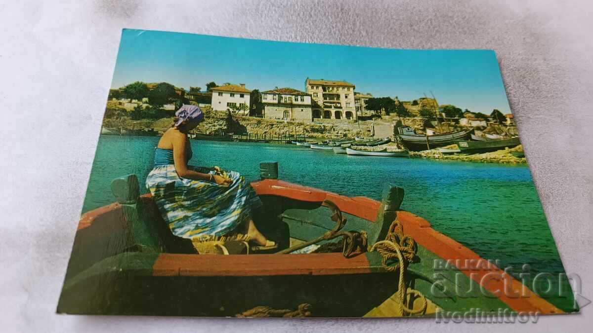 Καρτ ποστάλ Nessebar View 1965