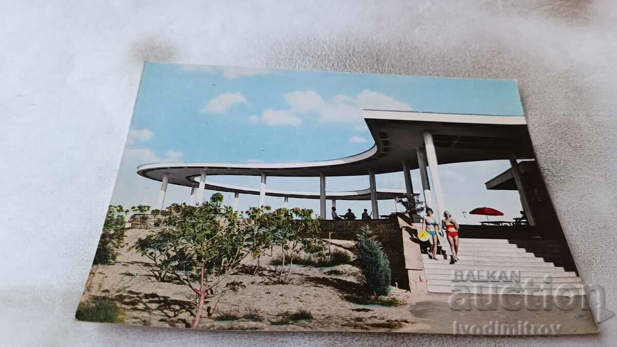 Carte poștală Sunny Beach Restaurant Orpheus 1960