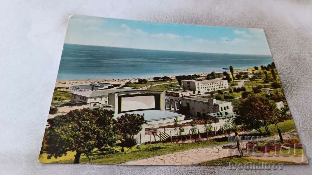 Postcard Golden Sands General view 1960