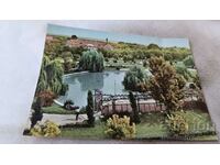 Пощенска картичка Стара Загора Езерото 1961