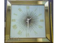 Large stylish wall clock with Roman numerals