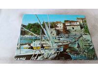 Καρτ ποστάλ Nessebar Port 1984