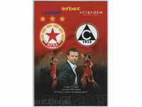 Program fotbal CSKA-Slavia 01.11.2014
