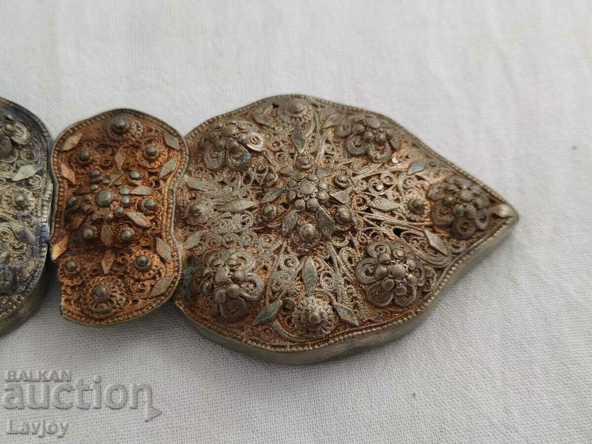 Аукцион Сребърна автентична пафта позлата*** Аукцион Сребърна автентична пафта позлата***