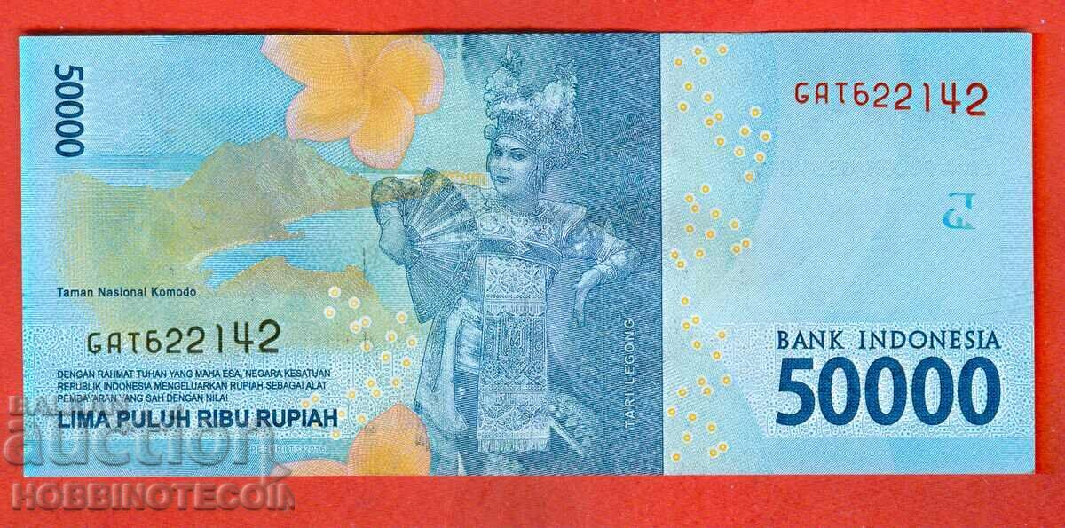 INDONEZIA INDONEZIA 50000 ediție 2016 ( 2016 ) NOU UNC