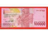 INDONESIA INDONESIA 100000 issue 2016 ( 2017 ) NEW UNC