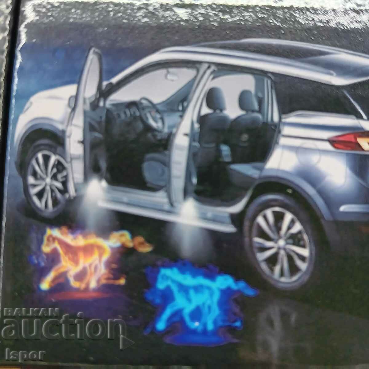 LOGO проектор вътрешен за MERCEDES врата 2бр - 6 LOGO проектор вътрешен за MERCEDES врата 2бр - 6