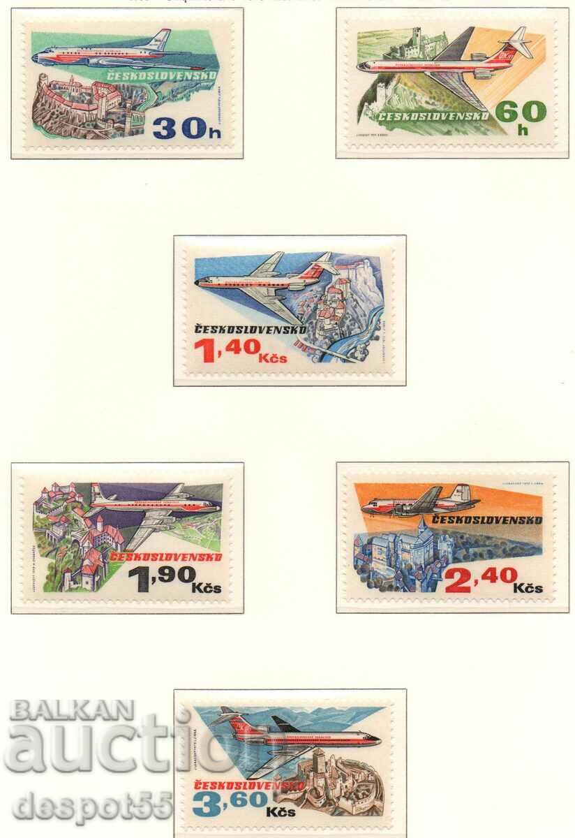 1973. Чехословакия. 50 год. на Чехословашките авиолинии.