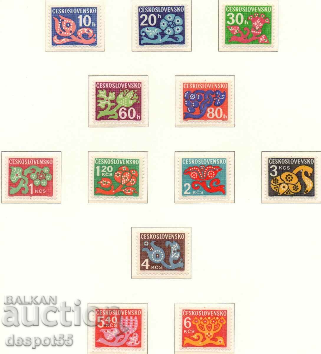 1971-72. Czechoslovakia. Ornaments.