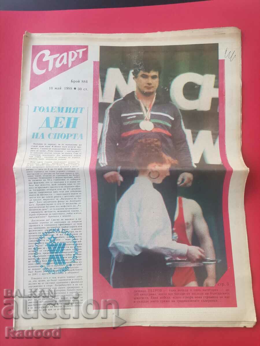 "Start" newspaper. Number 884/1988