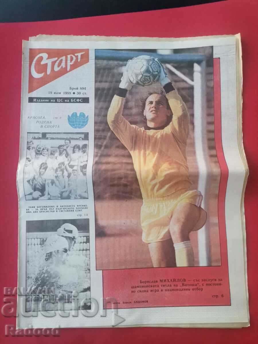 Ziarul „Start”. Numărul 894/1988