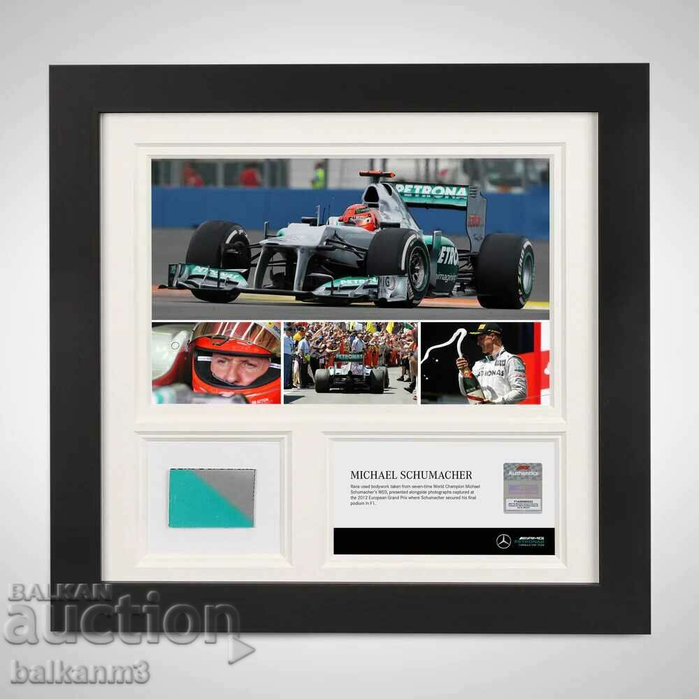 Part of Michael Schumacher's car (Formula 1)