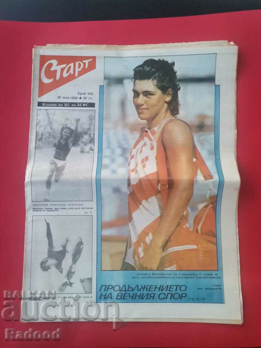 "Start" newspaper. Number 895/1988