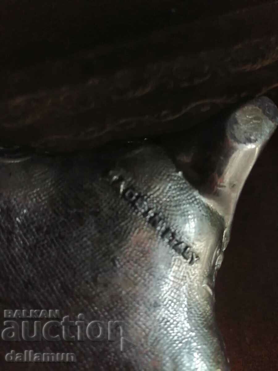 old silver plated jewelry box with price 35.00 BGN | € 17.90 old silver plated jewelry box with price 35.00 BGN | € 17.90