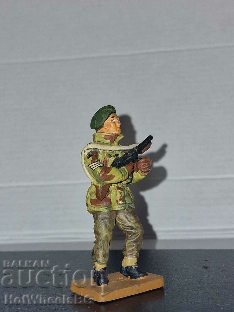 Auction Del Prado - Sergeant Army Commandos UK-1944/45 + Book Auction Del Prado - Sergeant Army Commandos UK-1944/45 + Book