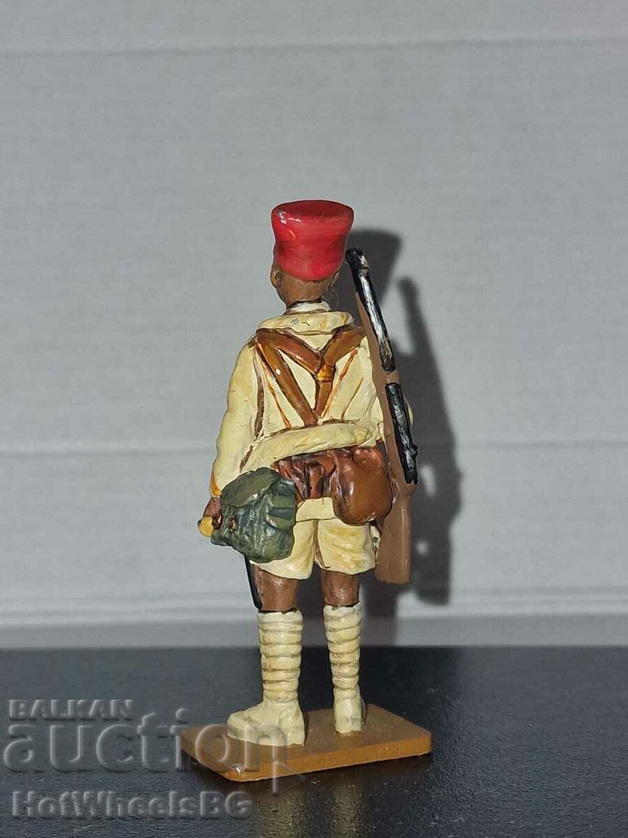 Auction Del Prado - Senegalese Skirmisher Gabon 1940 + Book Auction Del Prado - Senegalese Skirmisher Gabon 1940 + Book