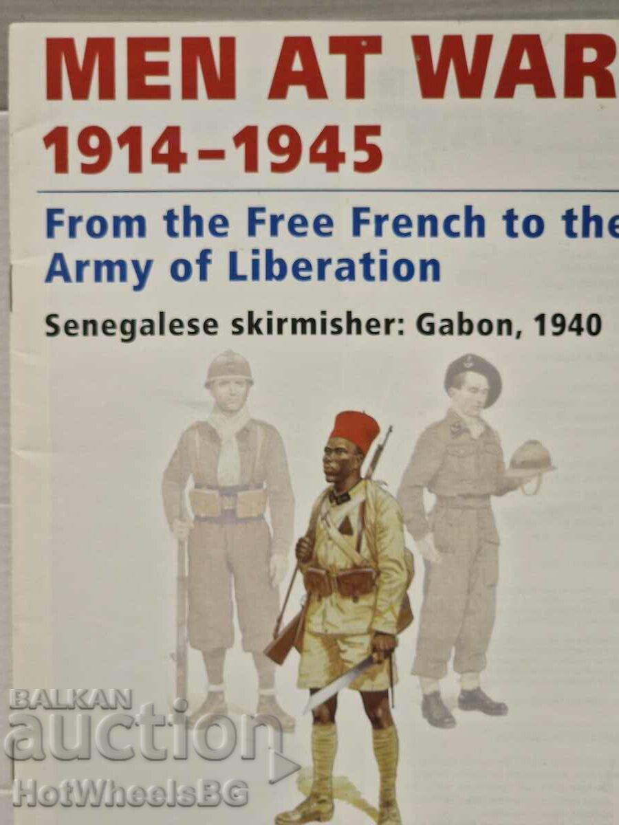 Delivery of Del Prado - Senegalese Skirmisher Gabon 1940 + Book Delivery of Del Prado - Senegalese Skirmisher Gabon 1940 + Book