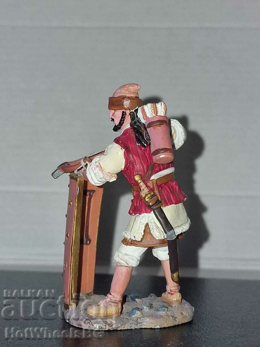 Auction Del Prado - Soldier + History Booklet / Lead Soldier Auction Del Prado - Soldier + History Booklet / Lead Soldier