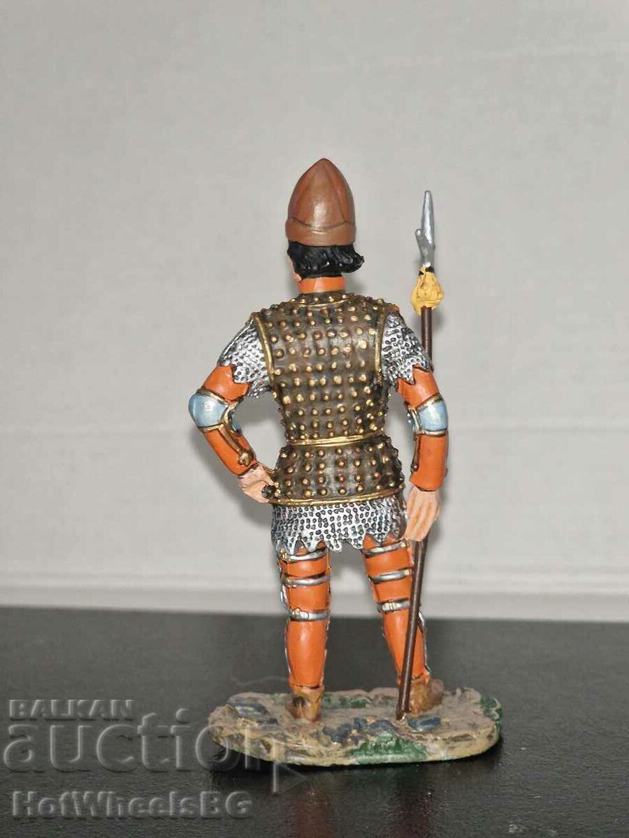 Auction Del Prado - Soldier + History Booklet / Lead Soldier Auction Del Prado - Soldier + History Booklet / Lead Soldier