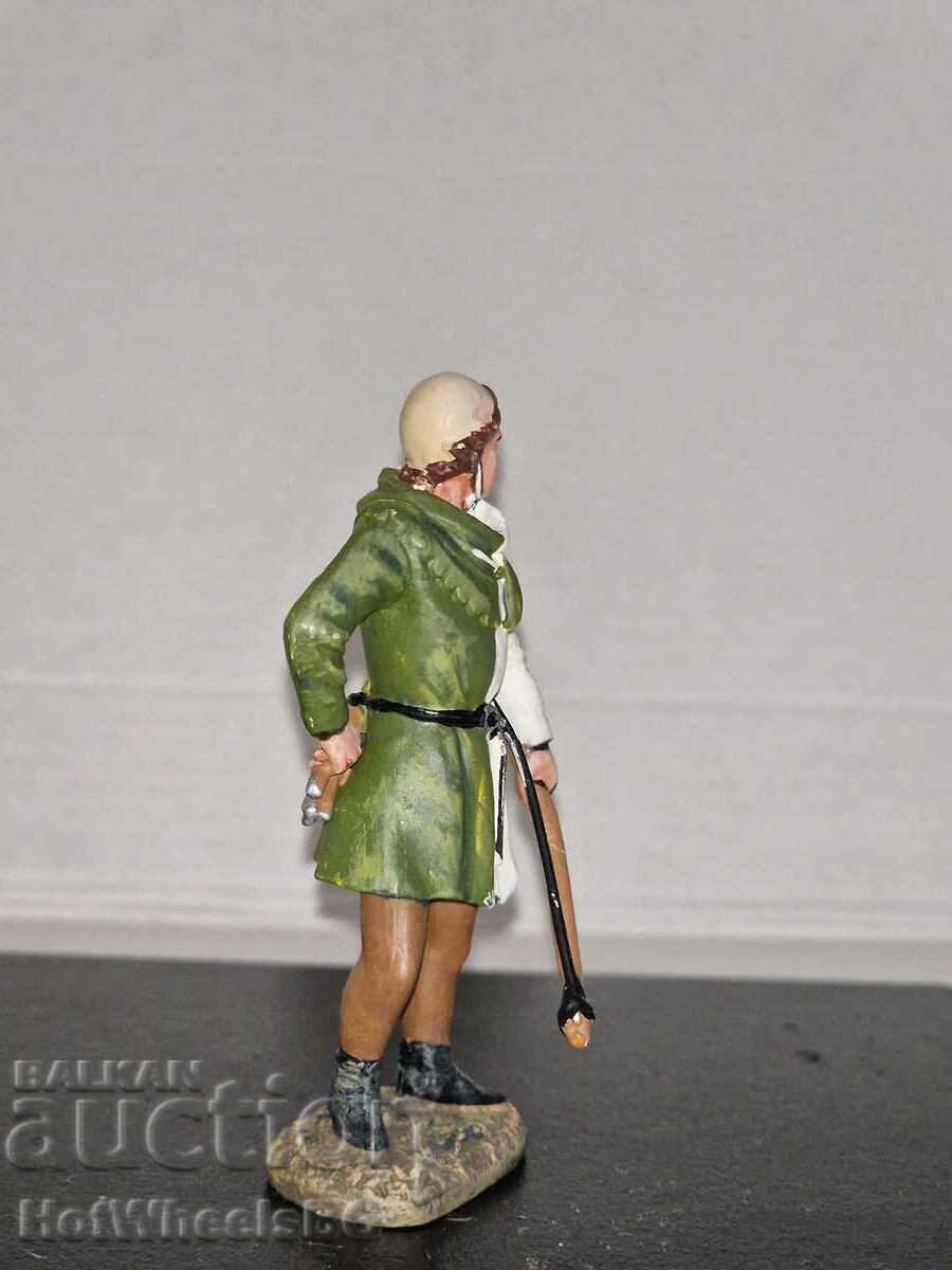 Auction Del Prado - Soldier + History Booklet / Lead Soldier Auction Del Prado - Soldier + History Booklet / Lead Soldier