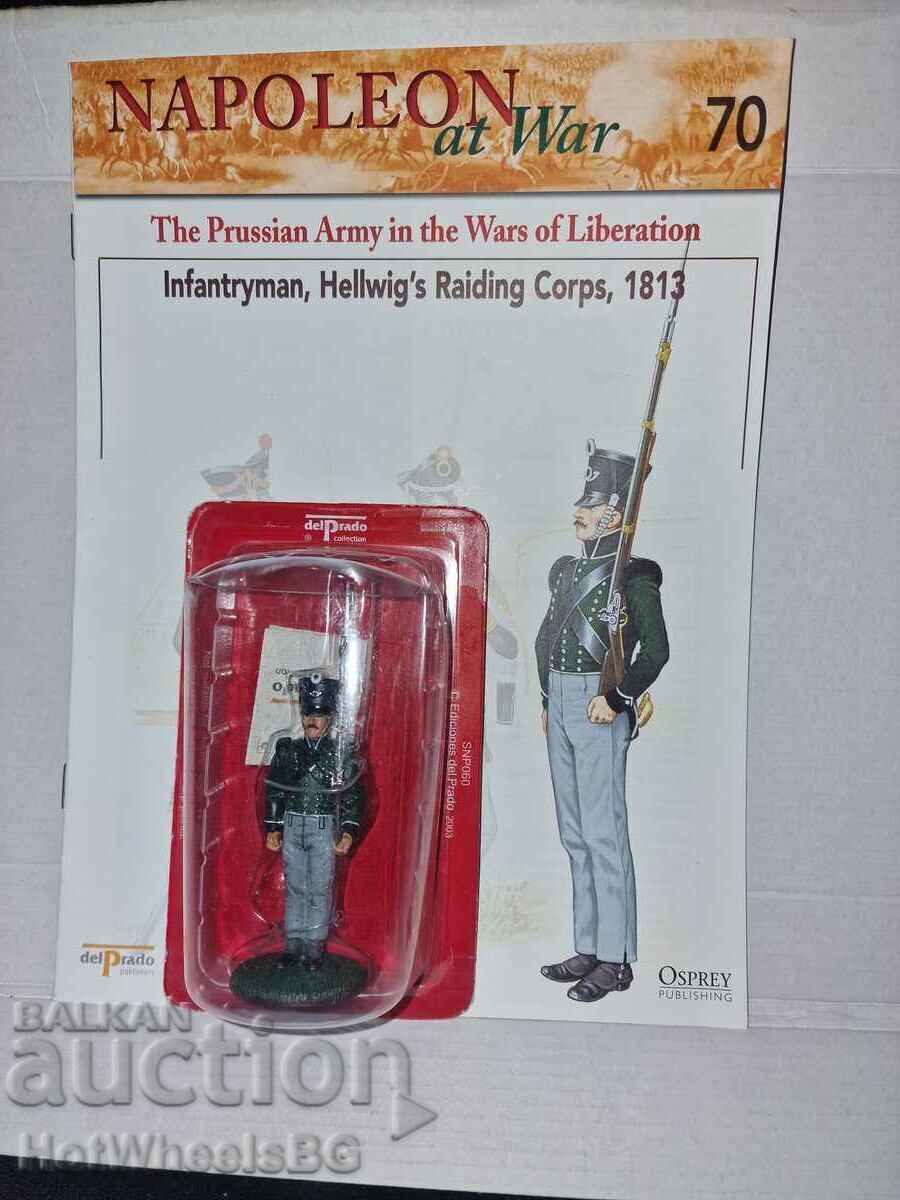 Del Prado - Soldier + History Booklet / Lead Soldier Del Prado - Soldier + History Booklet / Lead Soldier