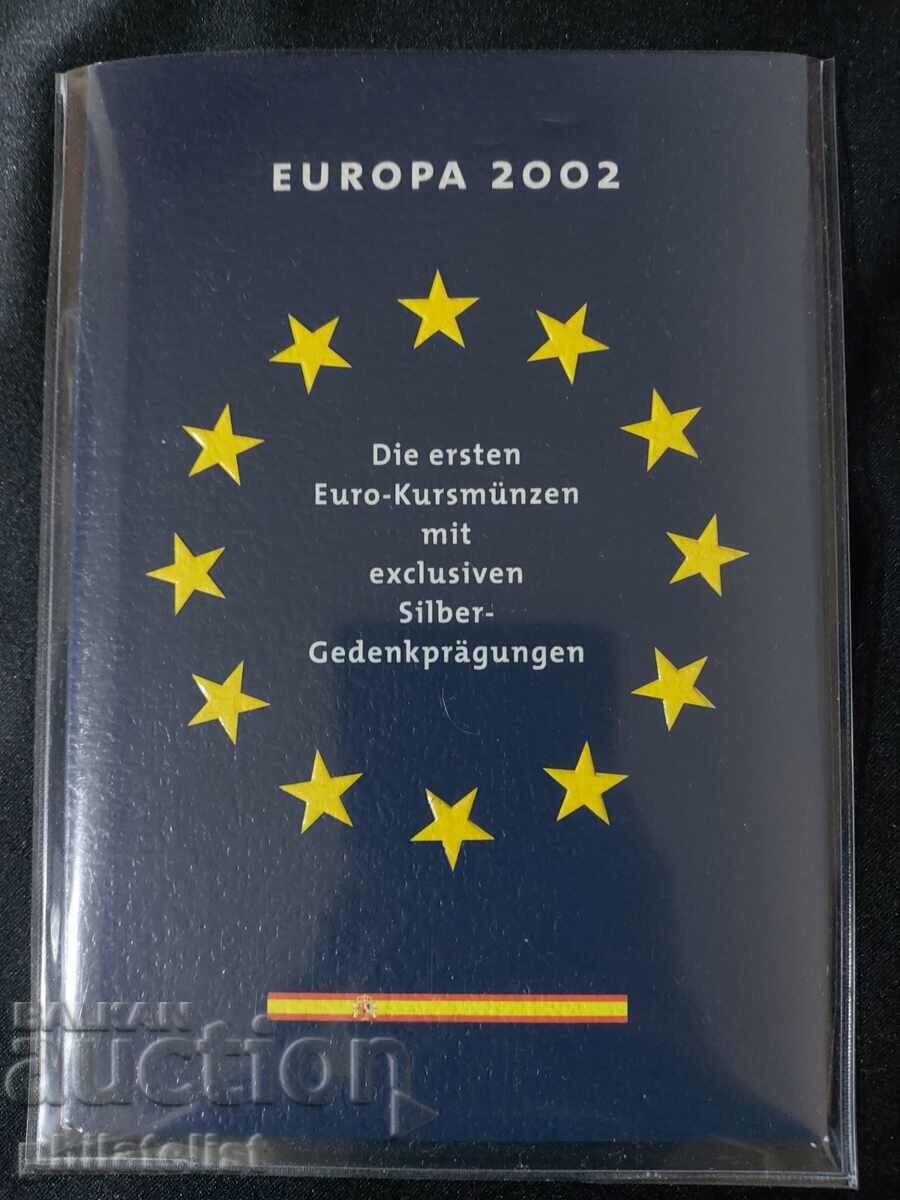 Испания 1999-2001 - Евро сет - серия от 1 цент до 2 евро