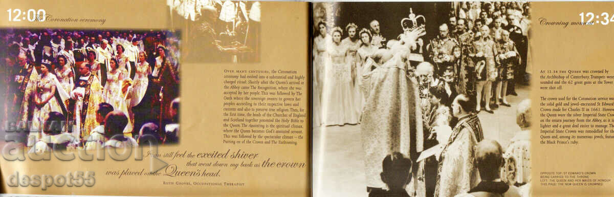 2003 Great Britain. 50th anniversary of the coronation. Carnet - 7 2003 Great Britain. 50th anniversary of the coronation. Carnet - 7