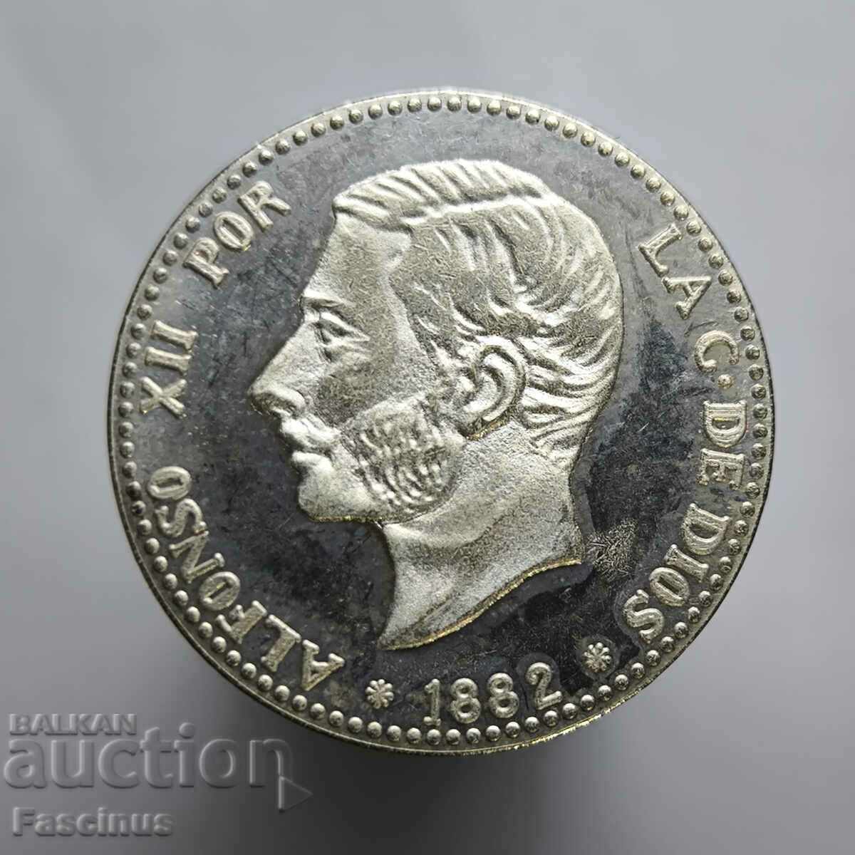 1 peseta 1882 • Spania • HISTORIA DE LA PESETA
