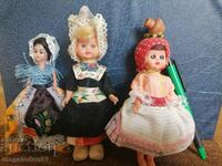 Children's dolls with national costumes