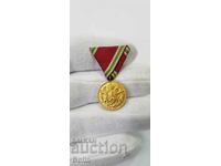 Рядка царска миниатюра на медал за Първата световна война