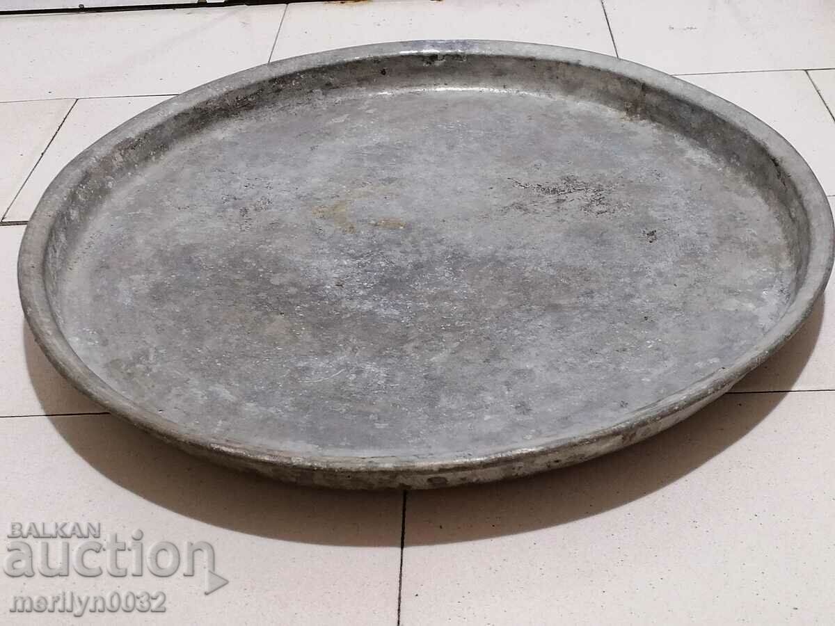 Tinned tray 1927 casserole, copper, tray, copper vessel with price 89.50 BGN | € 45.76 Tinned tray 1927 casserole, copper, tray, copper vessel with price 89.50 BGN | € 45.76