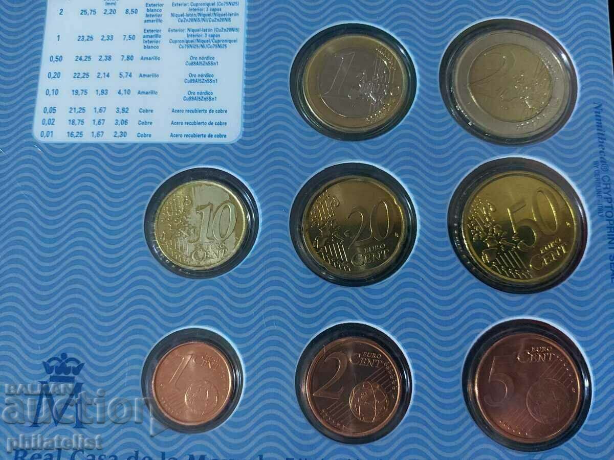 Auction Spain 2002 –Complete bank set from 1 cent to 2 euro BU Auction Spain 2002 –Complete bank set from 1 cent to 2 euro BU