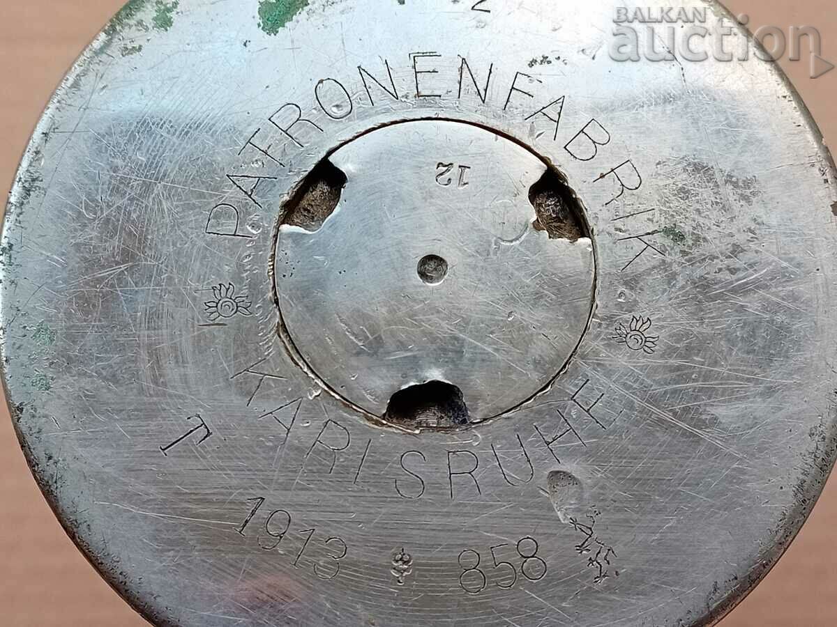 1913 Cannon Case PATRONEN FABRIK KARLSRUHE WW1 WWI - 5 1913 Cannon Case PATRONEN FABRIK KARLSRUHE WW1 WWI - 5