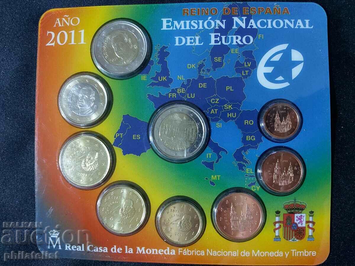 Spain 2011 bank euro set from 1 cent to 2 euro +2E Granada with price 50.00 BGN | € 25.56 Spain 2011 bank euro set from 1 cent to 2 euro +2E Granada with price 50.00 BGN | € 25.56