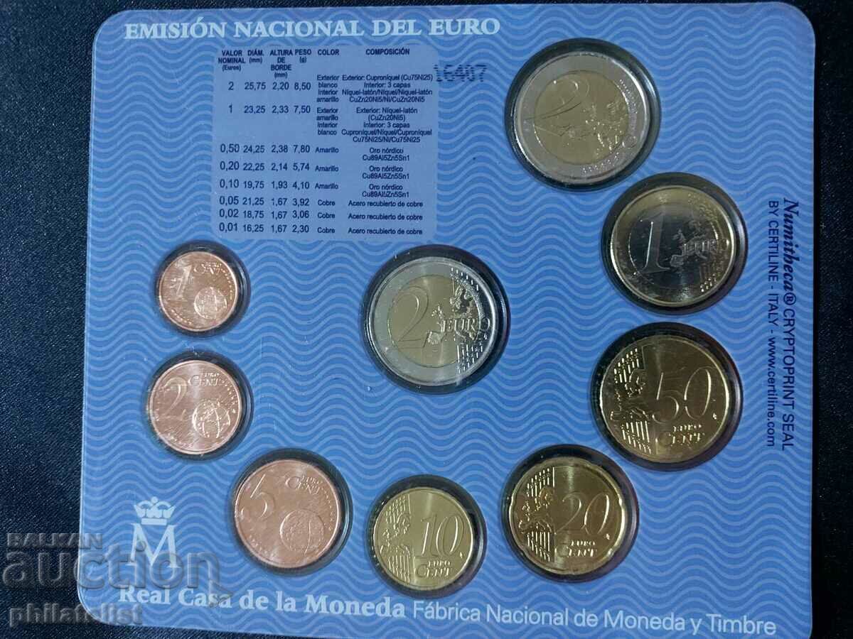 Auction Spain 2011 bank euro set from 1 cent to 2 euro +2E Granada Auction Spain 2011 bank euro set from 1 cent to 2 euro +2E Granada