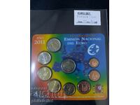 Spania 2011 banca euro stabilit de la 1 cent la 2 euro +2E Granada