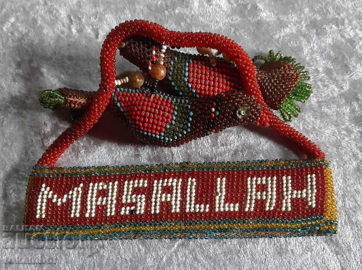 Αρχαίο κολιέ με χάντρες 19ου αιώνα με τιμή 350.00 BGN | € 178.95