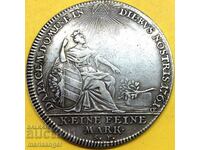 1 Талер 1761 10 марки Германия волен град Нюрнберг
