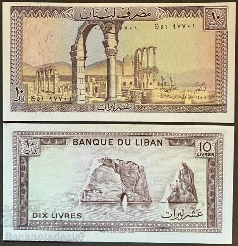 Liban Liban 10 Livre 1986 Pick 63f nr1