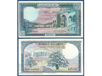 Lebanon 100 Livres 1986 Pick 66d Ref no2