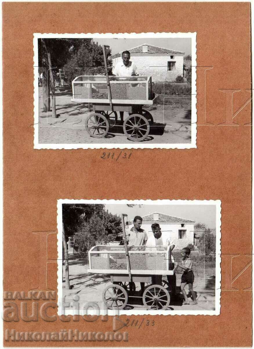 1962 4x FOTO MICI VECHI DEALERI DE CEARA DE NUCI G849