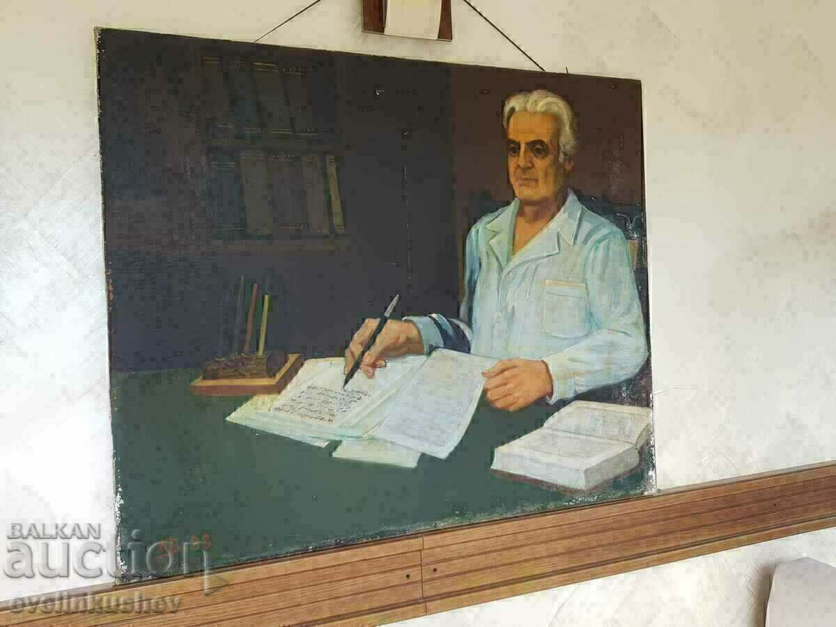 Livrarea Pictură mare în ulei 120/100 cm 1988 - Dimitar Vulkanov