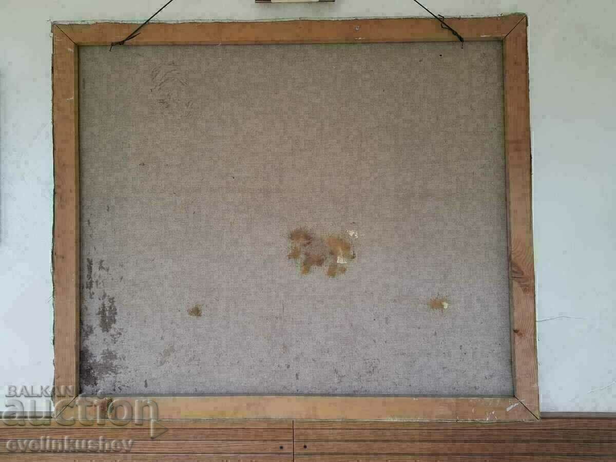 Large oil painting 120/100 cm 1988 - Dimitar Vulkanov - 7 Large oil painting 120/100 cm 1988 - Dimitar Vulkanov - 7