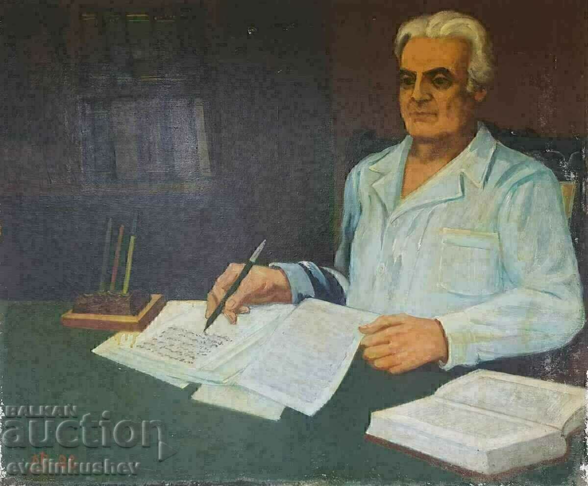 Large oil painting 120/100 cm 1988 - Dimitar Vulkanov Large oil painting 120/100 cm 1988 - Dimitar Vulkanov