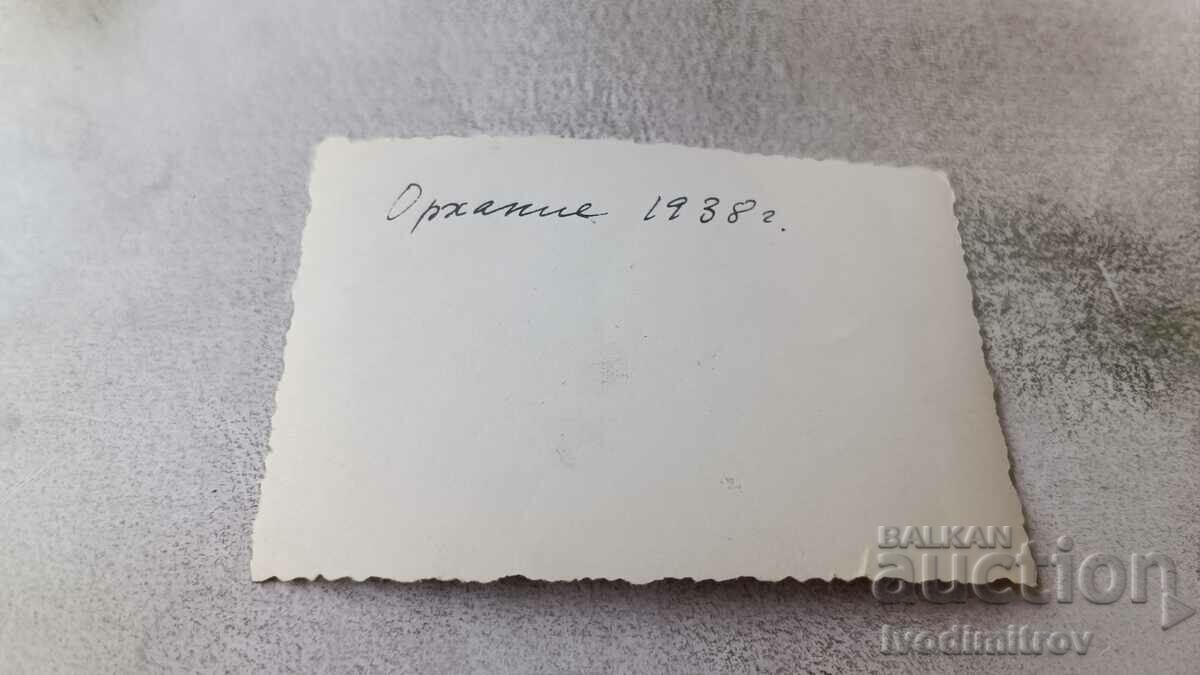 Photo Orhanie Girl and two boys in the yard of a house 1938 with price 1.65 BGN | € 0.84 Photo Orhanie Girl and two boys in the yard of a house 1938 with price 1.65 BGN | € 0.84